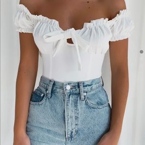 White Fox Boutique Loveless Bodysuit